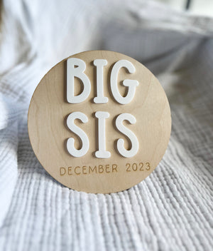 Big Bro/Big Sis Plaque