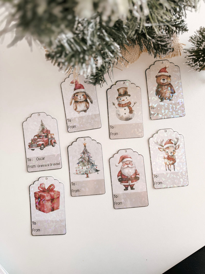 Personalised Christmas Gift tags