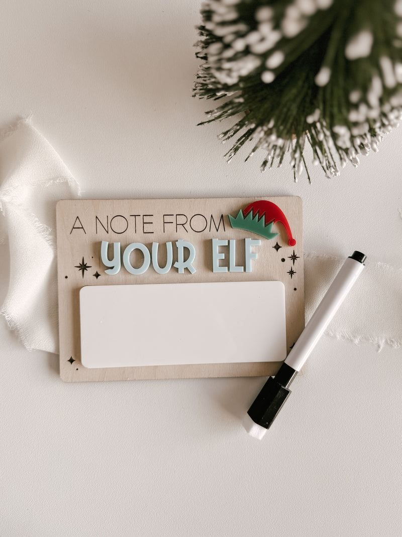 A note from your Elf