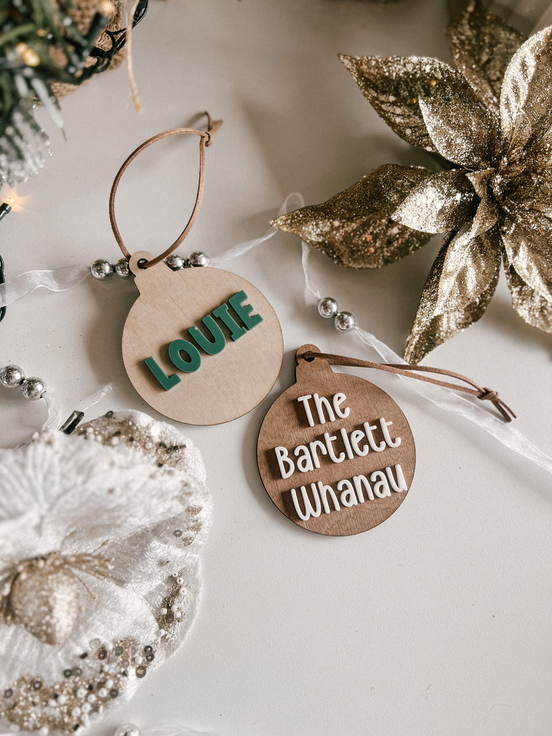 Double layer bauble