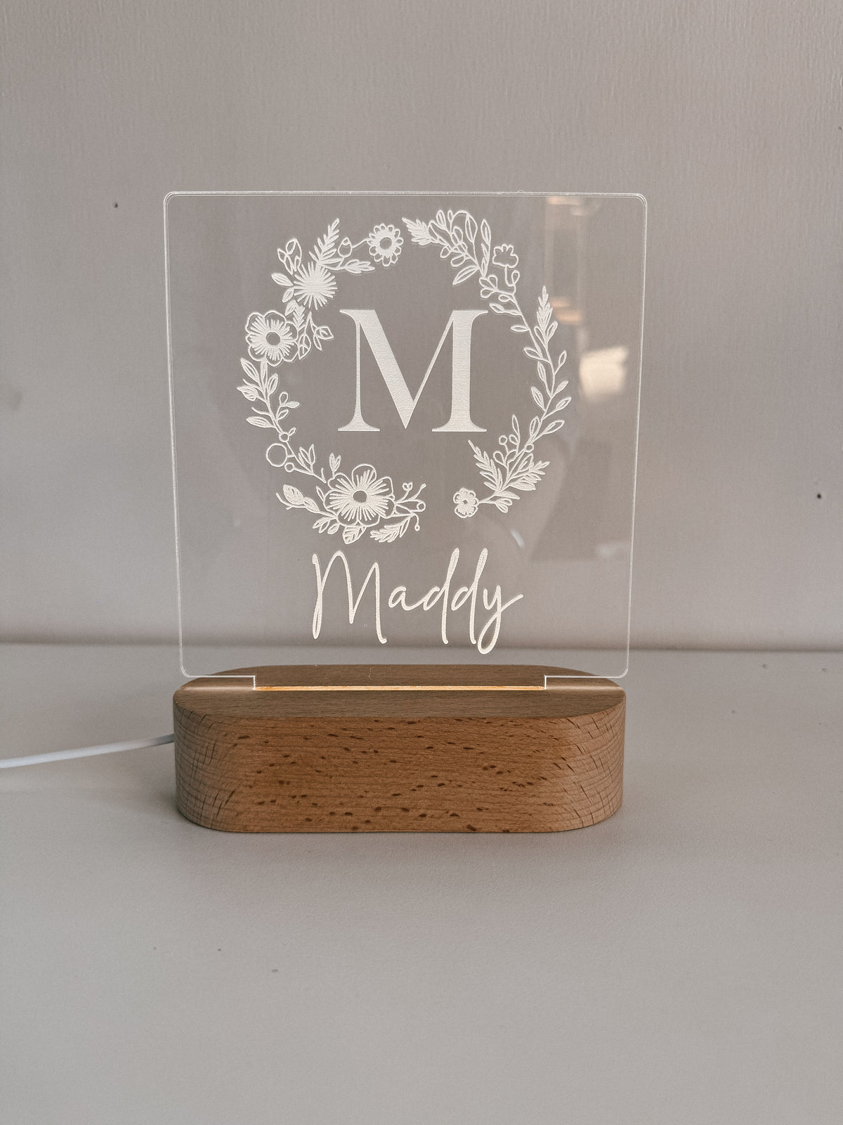 Engraved Night Light