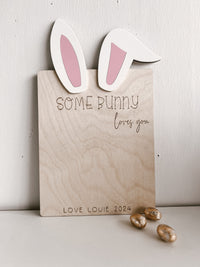 Some Bunny Loves You Handprint/Footprint