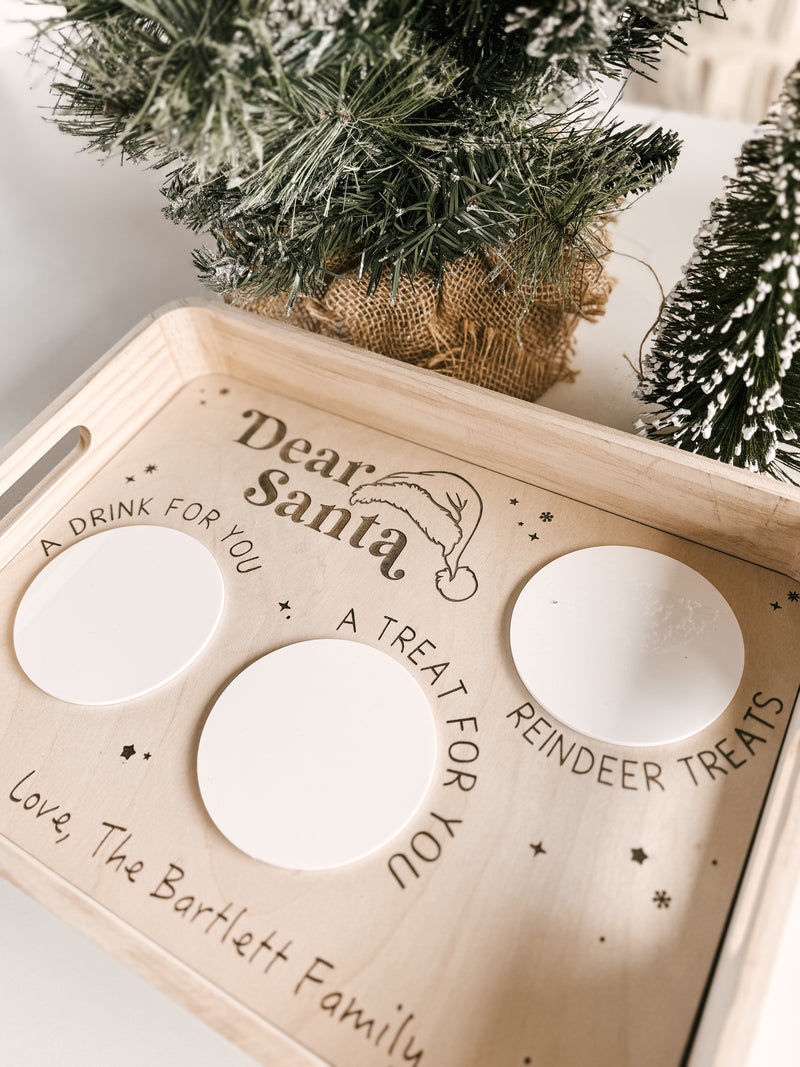 Santa Treat Tray