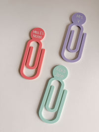 Personalised Jumbo Paper Clips