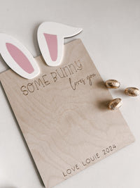 Some Bunny Loves You Handprint/Footprint