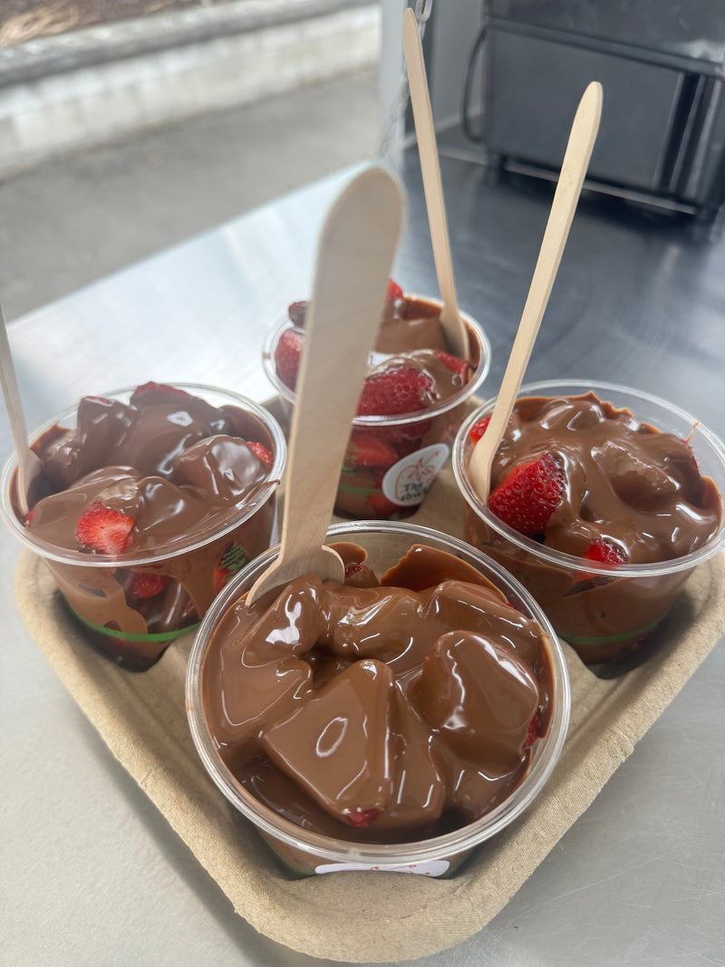 The Red Rows Chocolate cup