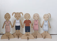 Wooden 'Paper Doll'