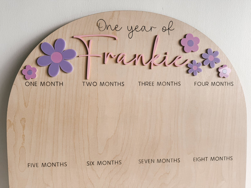 Flower Photo Board