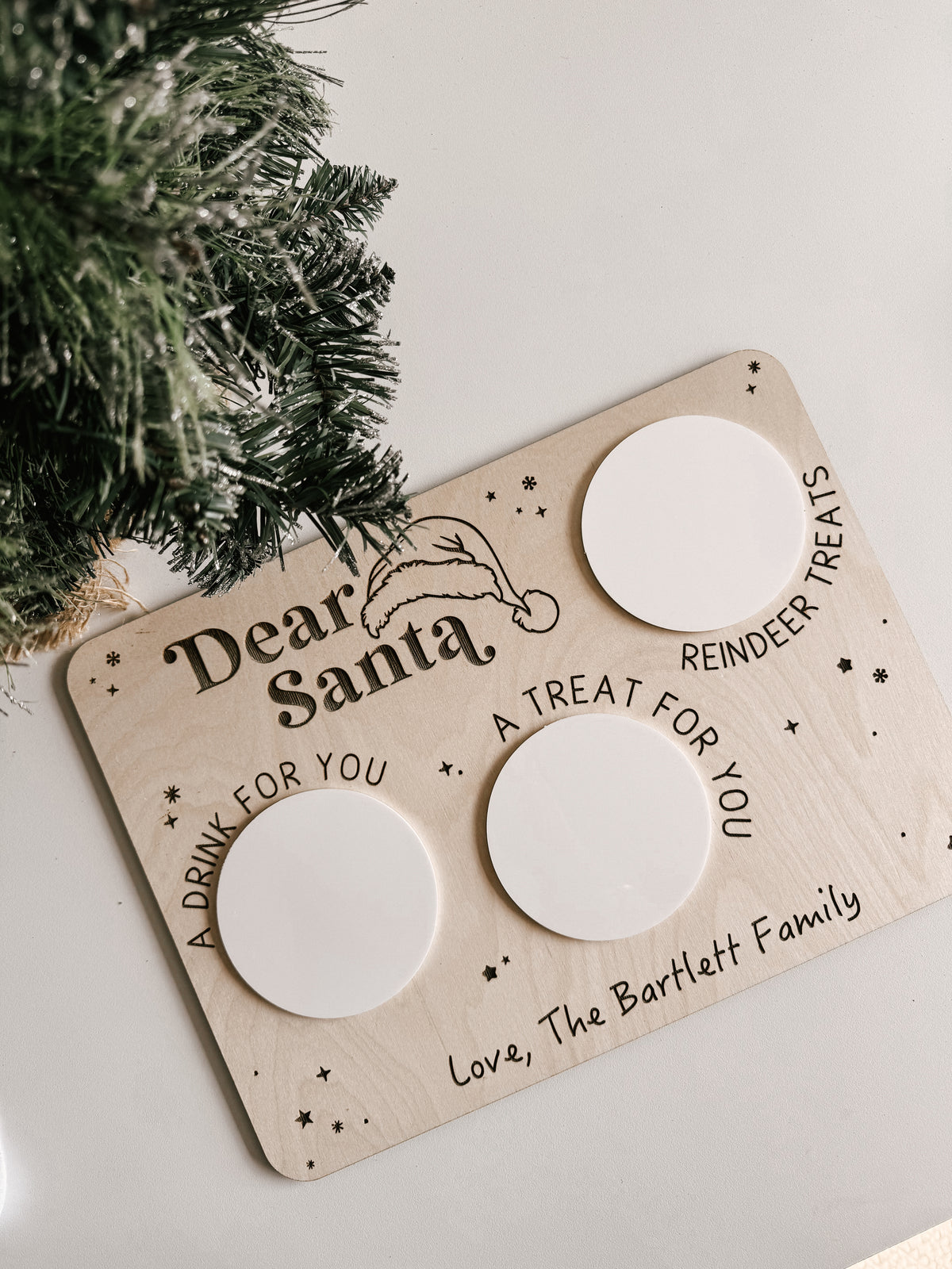 Santa Treat Tray