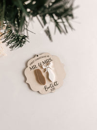 First Christmas as Mr & Mrs
