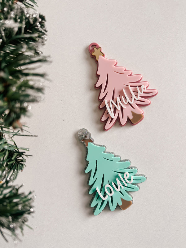 Boho Christmas Tree Ornament