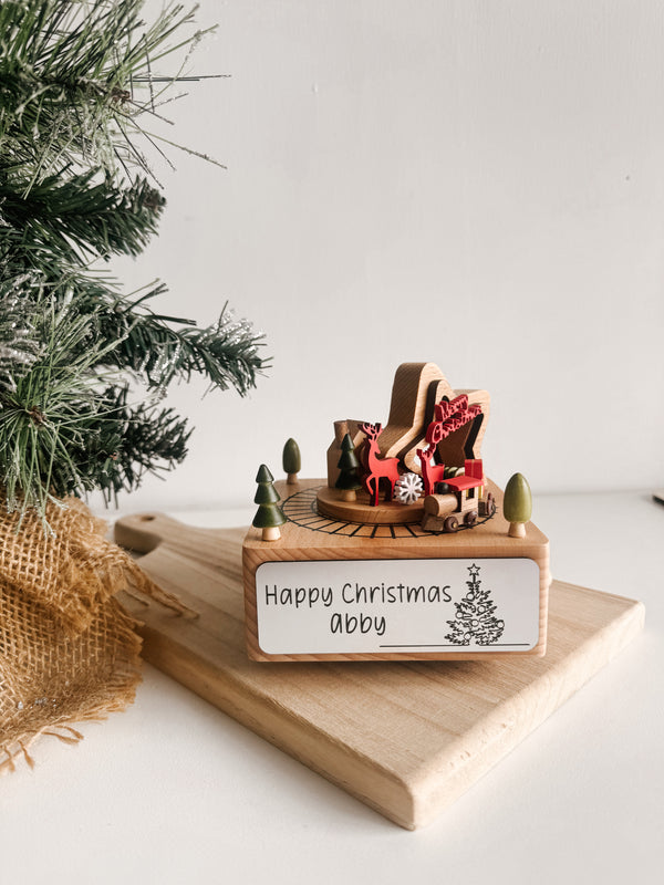 Personalised Christmas Musical Carousel