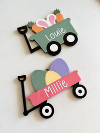 Easter Wagon Tag