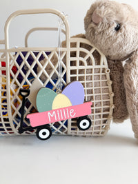 Easter Wagon Tag