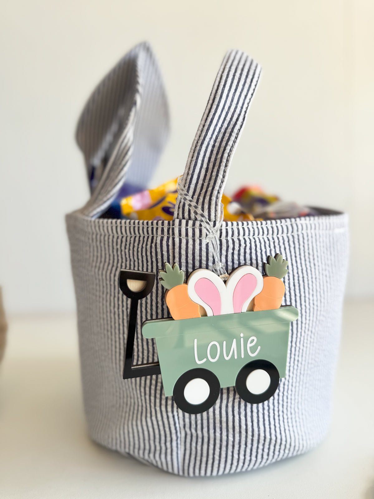 Easter Wagon Tag