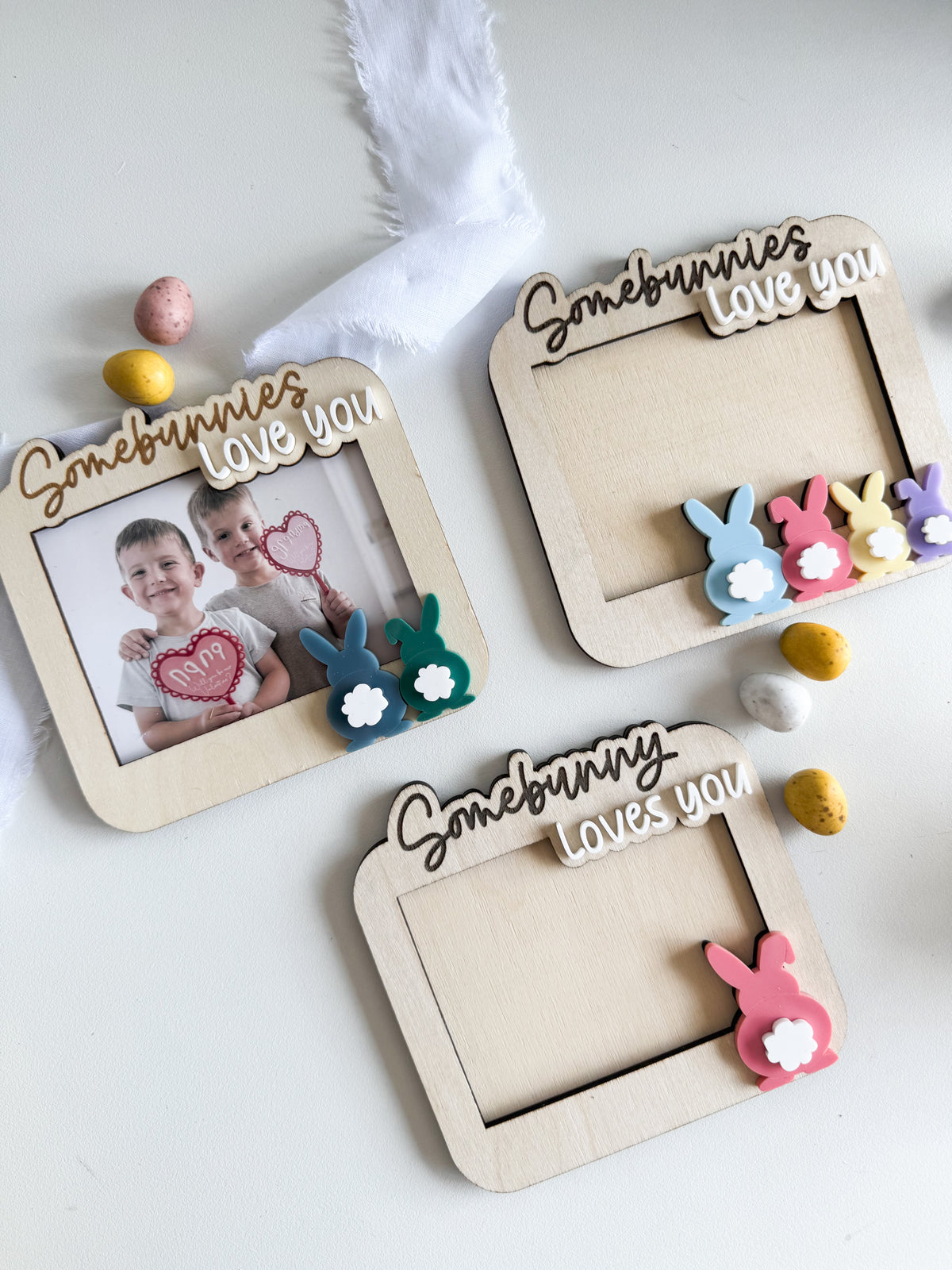 Some Bunny Magnet Photo Frame