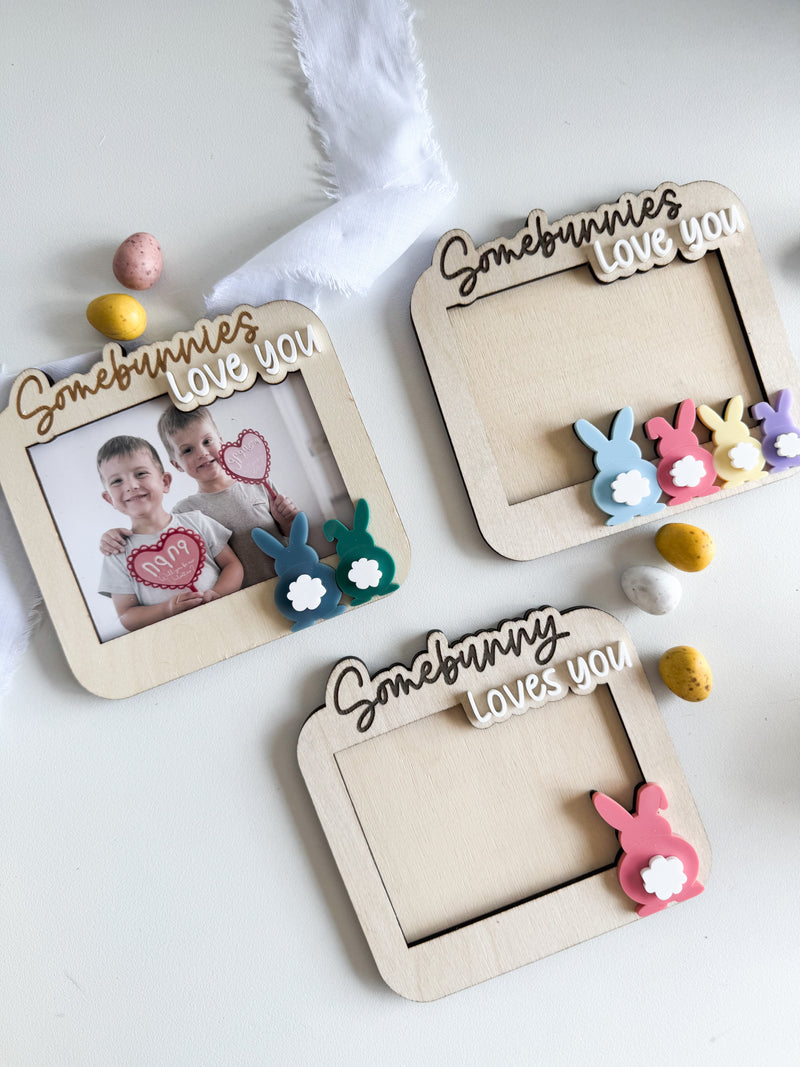 Some Bunny Magnet Photo Frame