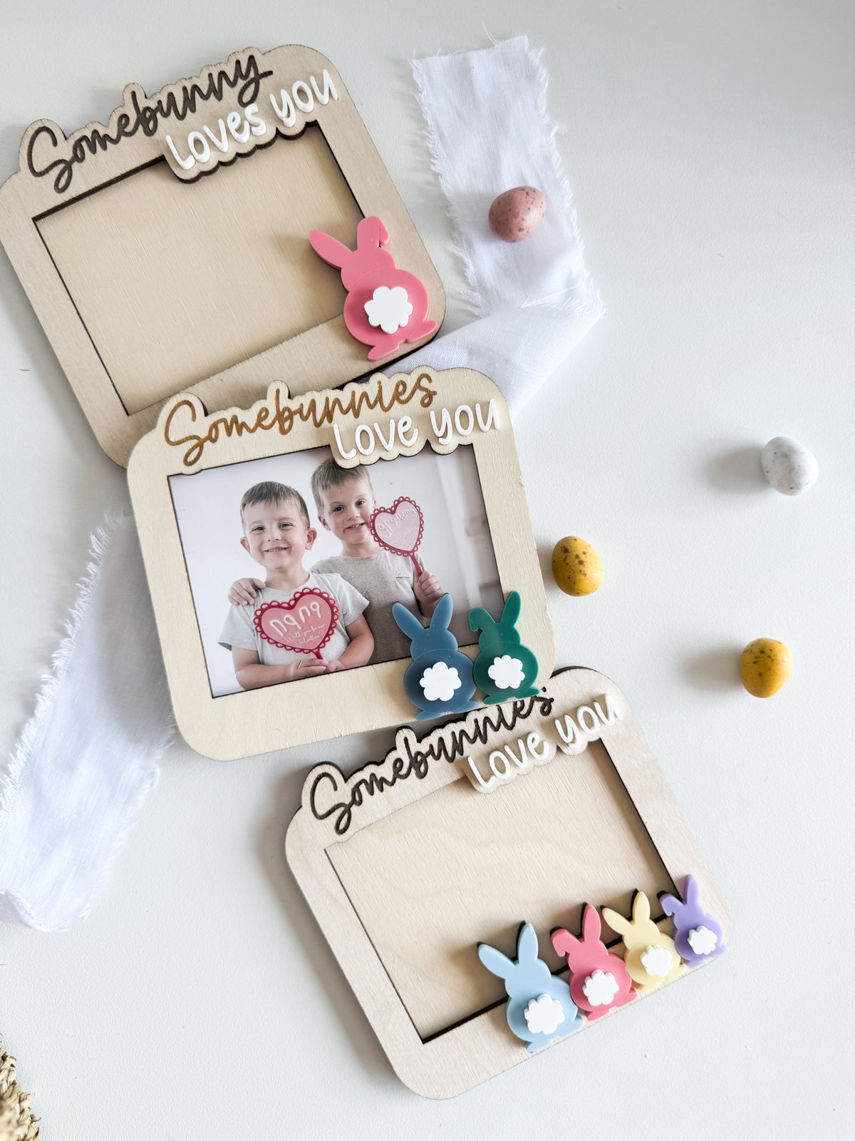 Some Bunny Magnet Photo Frame